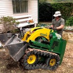 stand on skid steer for Kanga Excavators