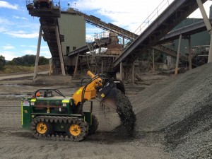 kanga remote controlled loader mining