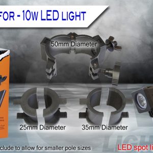 Led pole clamp