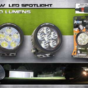 18w led spotlight - round