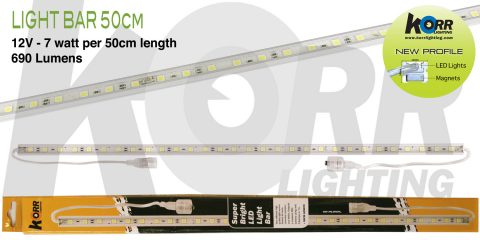 Led light bar - 50cm white