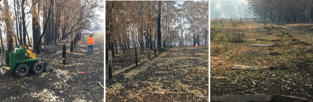 Kanga Loader helping in NSW bushfires