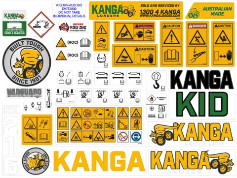 KK216V Decal Kit