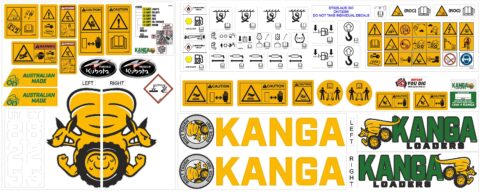 DT825 Decal Kit