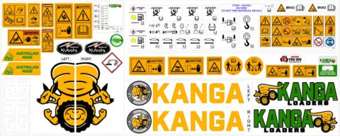 DT835 Decal Kit