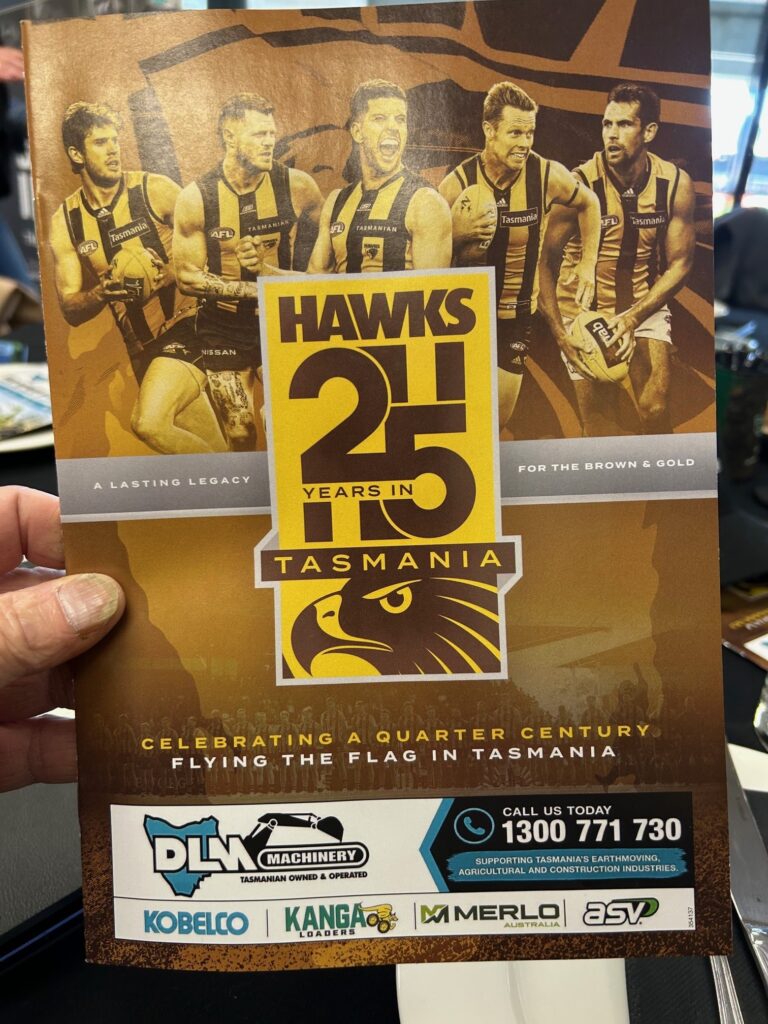 Hawthorn Hawks Poster 25 years